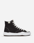 Maison MIHARA YASUHIRO Peterson / Original Sole Canvas High-Top Sneaker Black Sneakers High A01FW701 BLACK