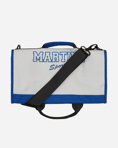 Martine Rose Foldable Carrier White/Blue Bags and Backpacks Shoulder Bags MRSS24-1137 WTEB