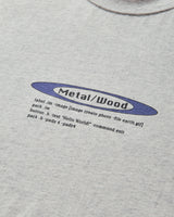 Metalwood Studio Hello World T-Shirt Heather Grey T-Shirts Shortsleeve MWS25-03-12 HGRY