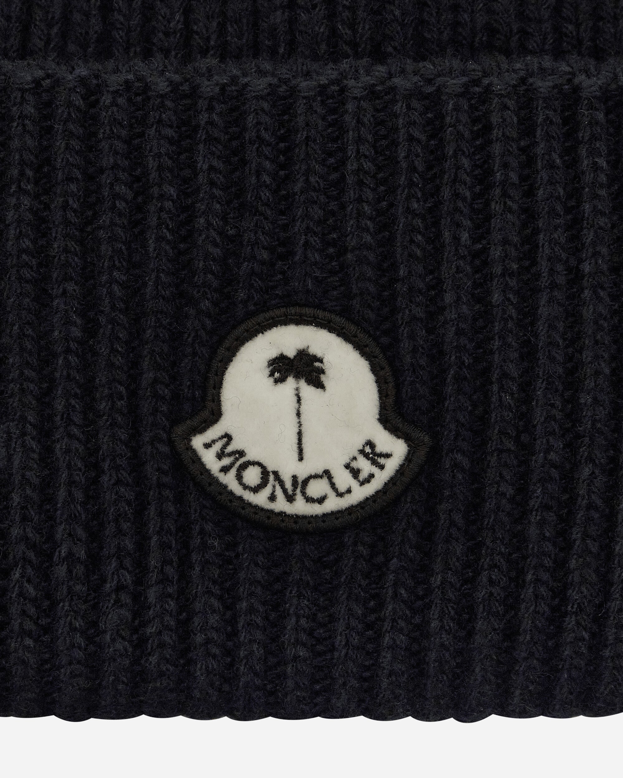 Moncler Genius Beanie X Palm Angels Navy Hats Beanies 3B00001M1241 750