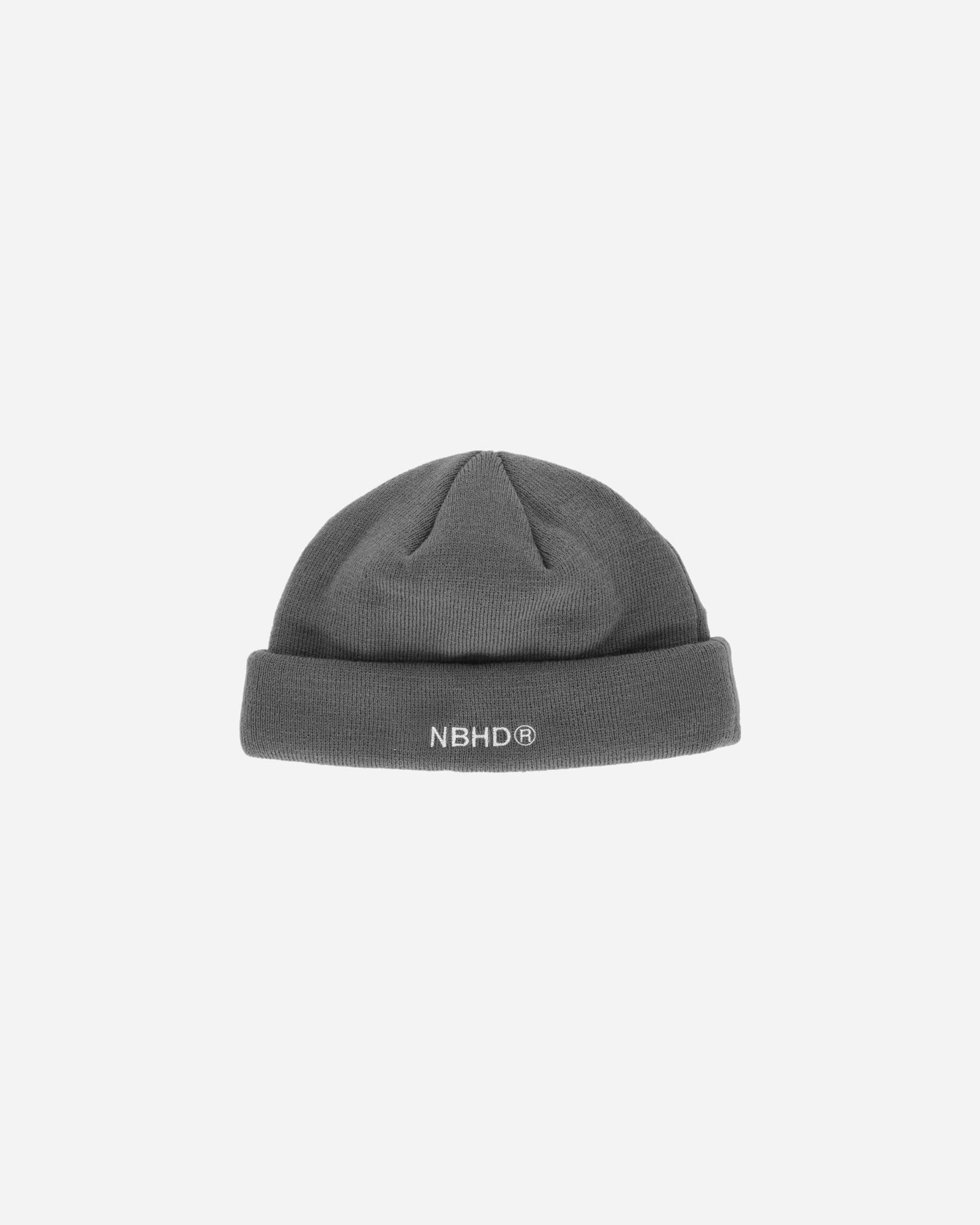 Neighborhood Beanie Mini Gray Hats Beanies 242YGNH-HT02 GY