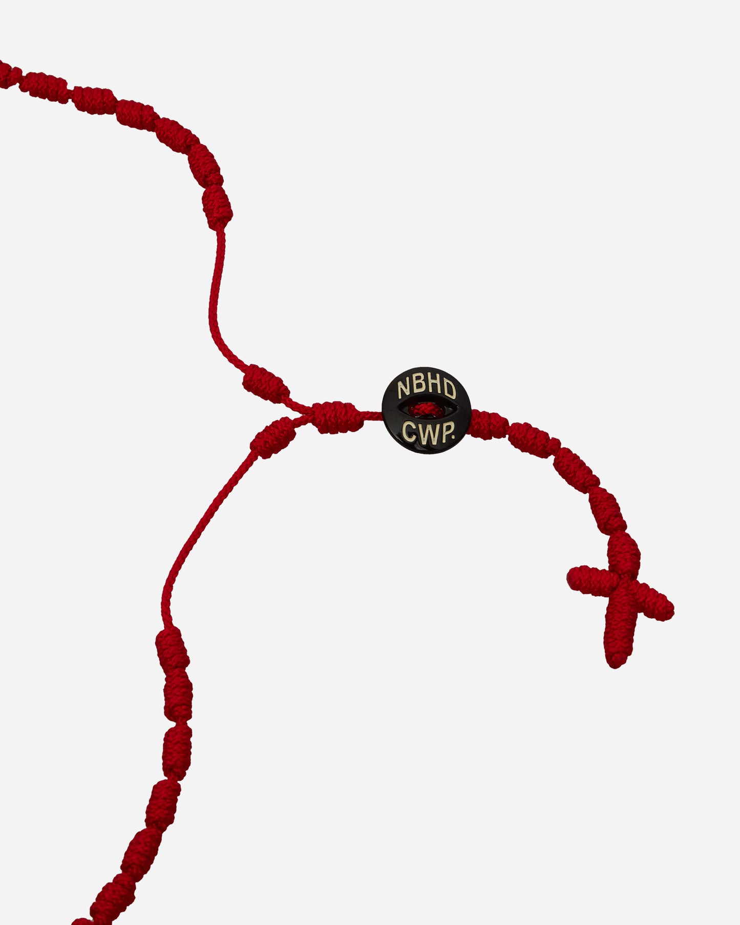 Neighborhood Cord Cross Necklace Red Jewellery Necklaces 241MYNH-AC02 RD