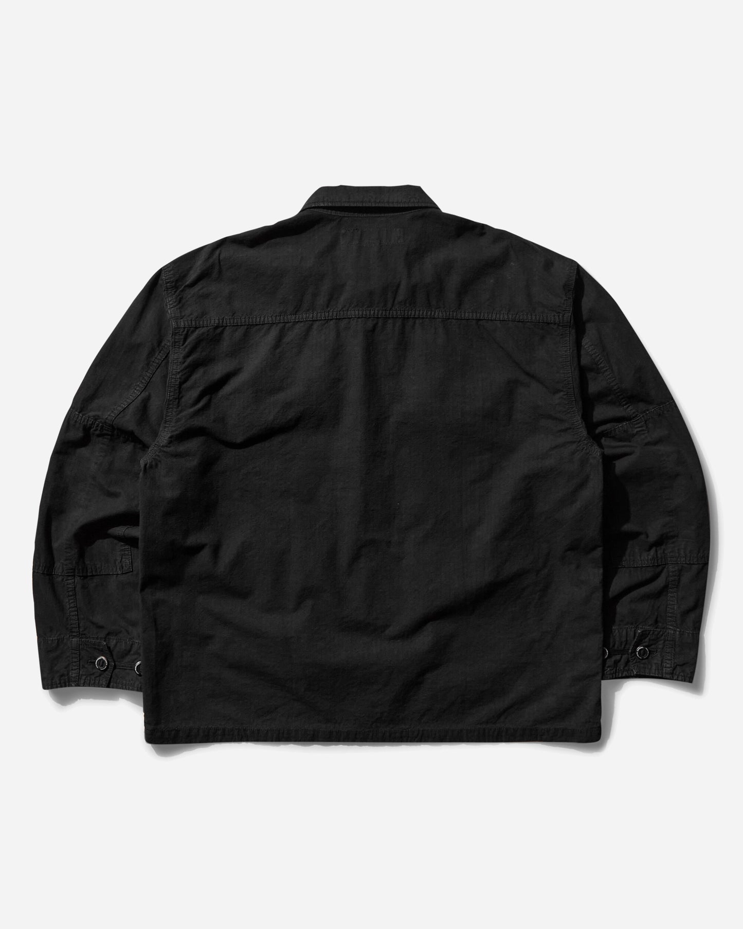 Neighborhood Ripstop Bdu Shirt Ls Black Shirts Longsleeve Shirt 242SPNH-SHM04 BK