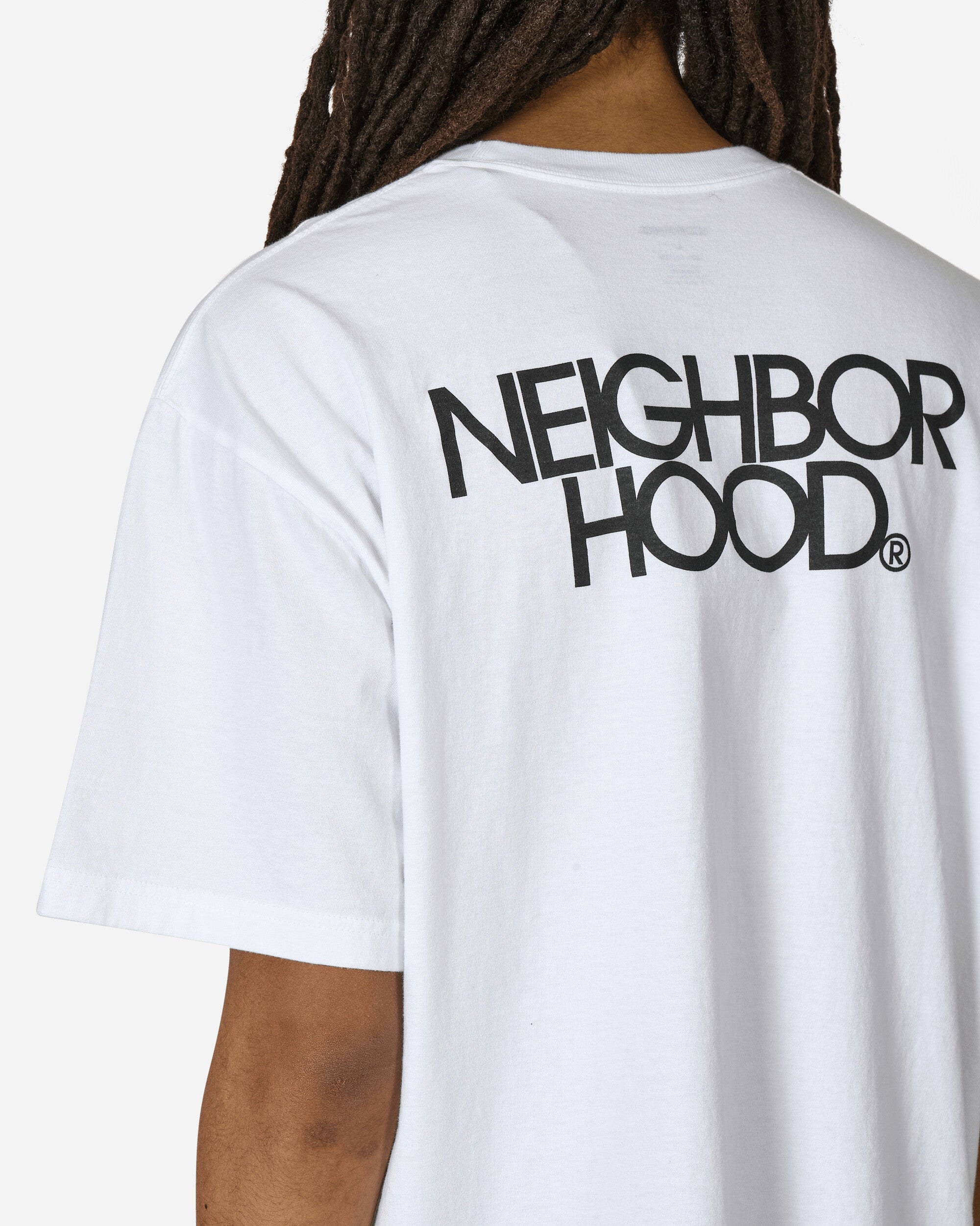 Neighborhood Tee Ss-17 White T-Shirts Shortsleeve 241PCNH-ST17 WH