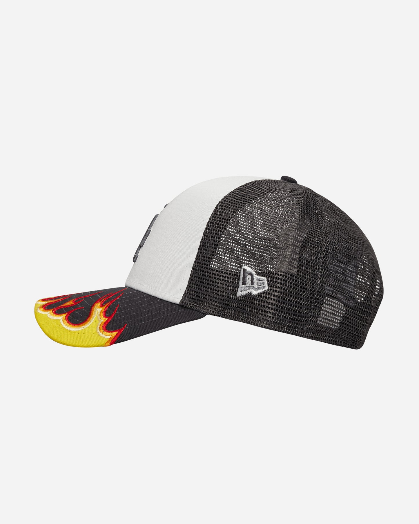 New Era Mlb Flame Trucker Dk Grey Hats Caps 60565477 021