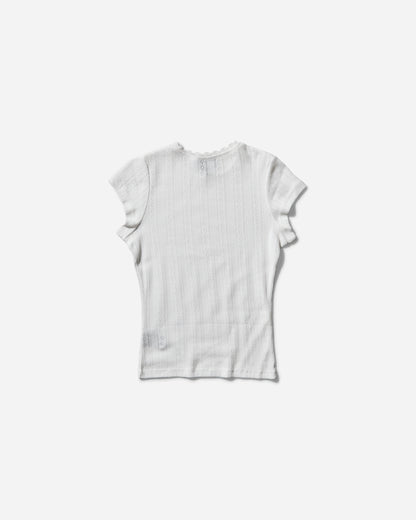 Nii Hai Wmns Daisy Tee White T-Shirts Cropped TPS-DSY WHT