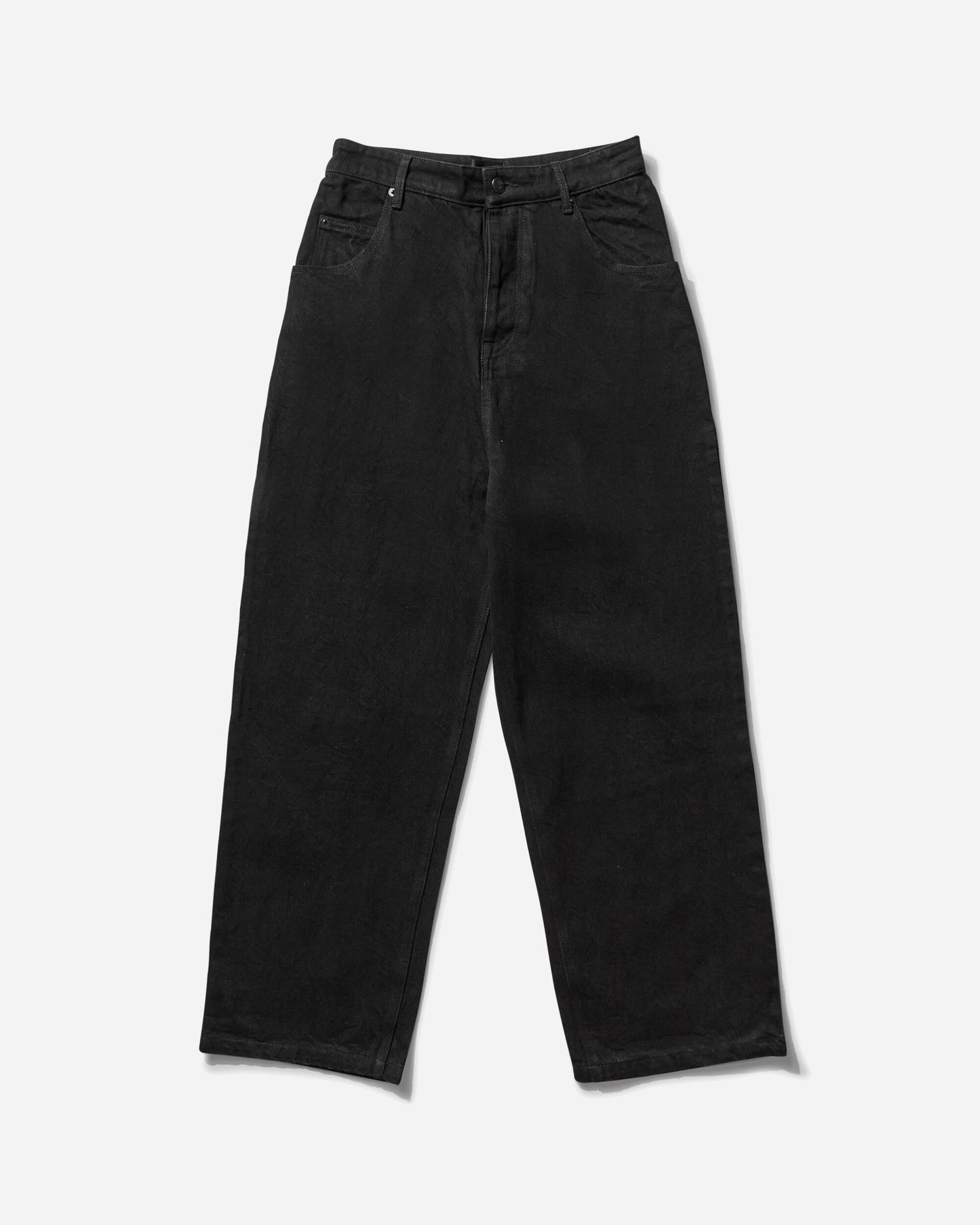 Nii Hai Wmns Baggy Jeans In Black Black Pants Denim PRE-TRS-OBJ BLK