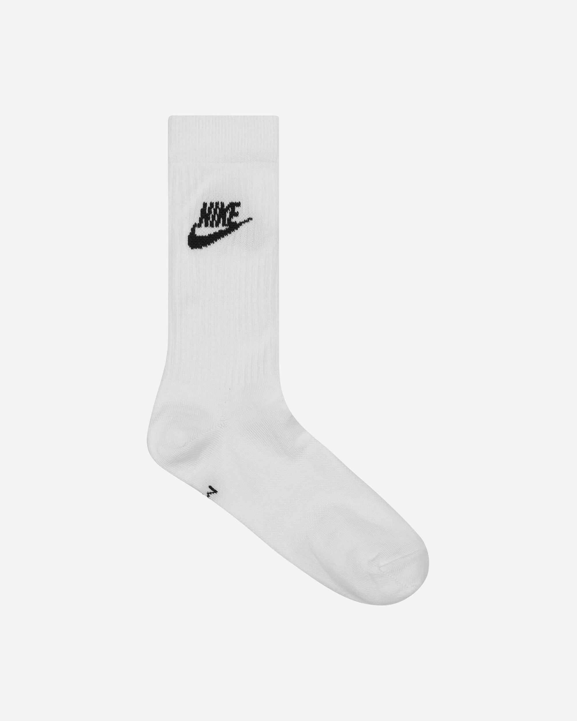 Nike U Nk Nsw Everyday Essential Cr White/Black Underwear Socks DX5025-100