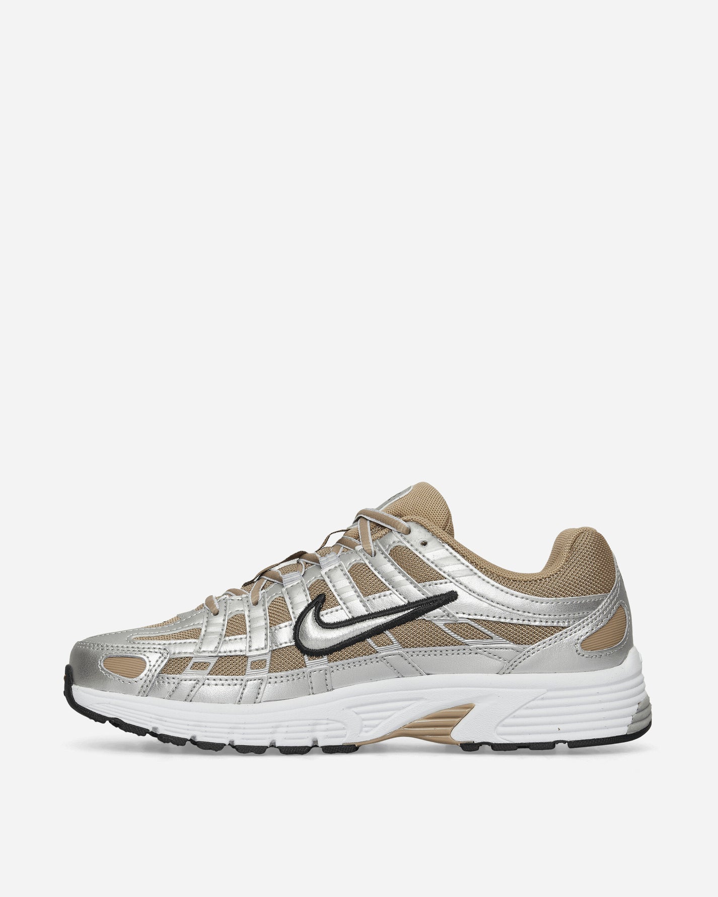 Nike Nike P-6000 Khaki/Metallic Silver Sneakers Low HQ3030-200