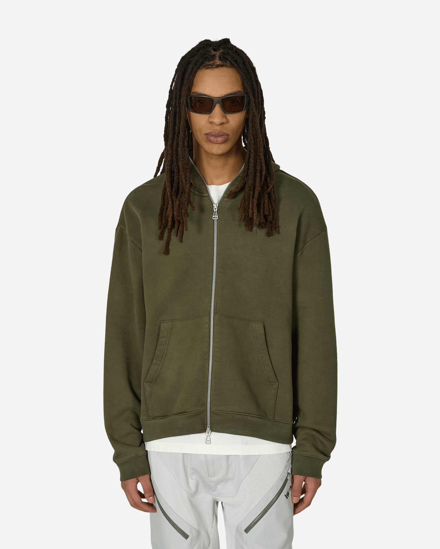 Nike Jordan M J Ts Fz Hoodie Cargo Khaki Sweatshirts Zip-Ups DZ5500-325