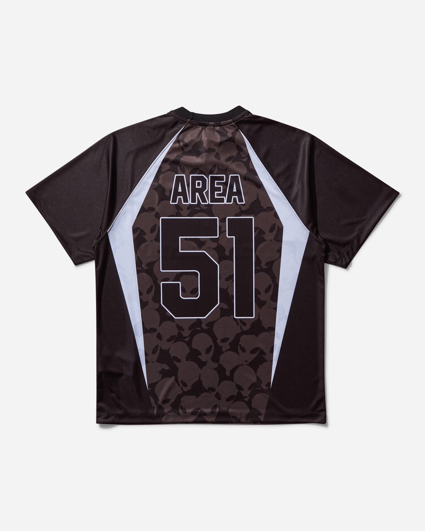 No Problemo Area 51 Football Shirt Black T-Shirts Top NP4020103 BLK