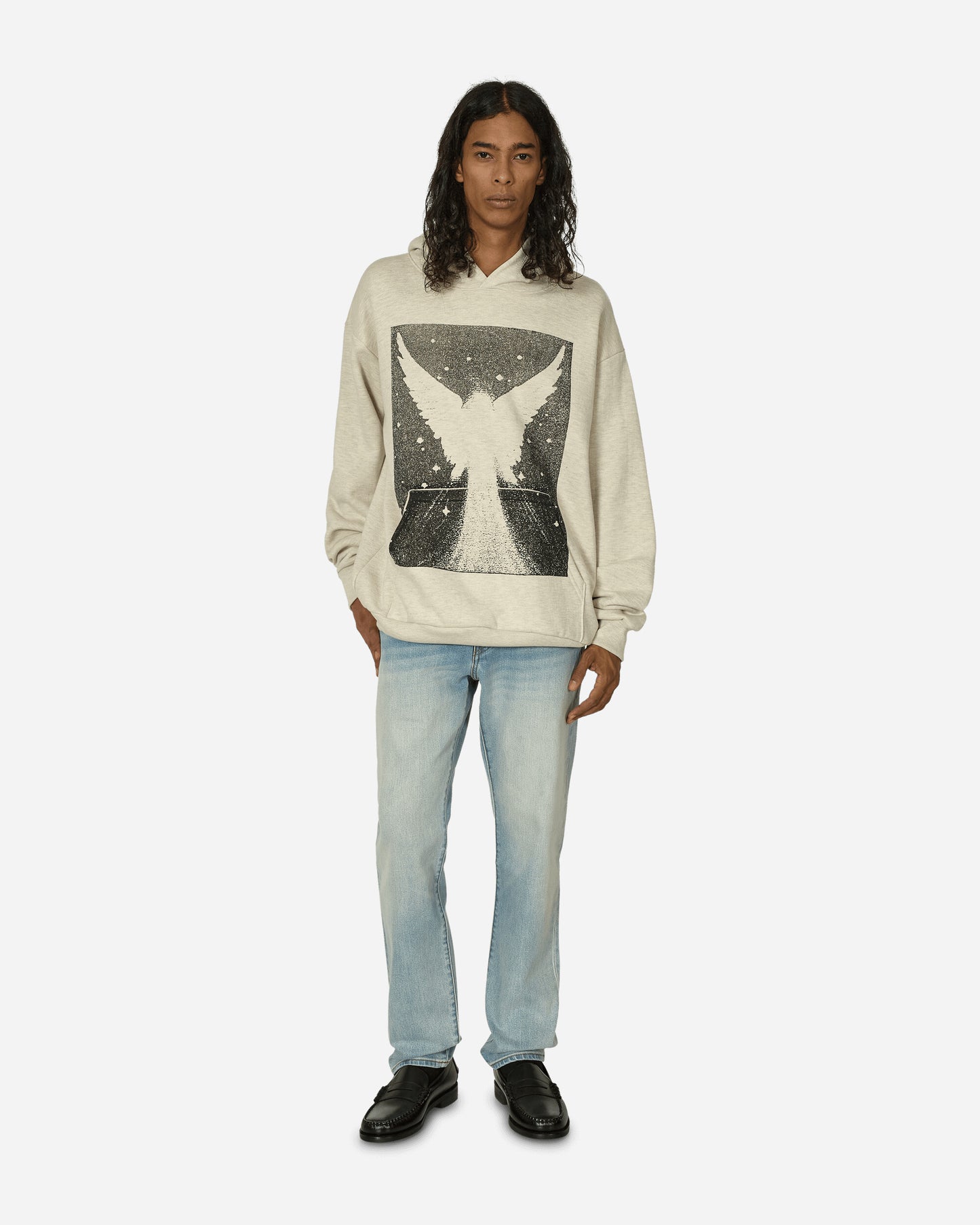 Online Ceramics God Wins Hoodie Off White Heather Sweatshirts Hoodies GODHOODIE FFWHTHTH