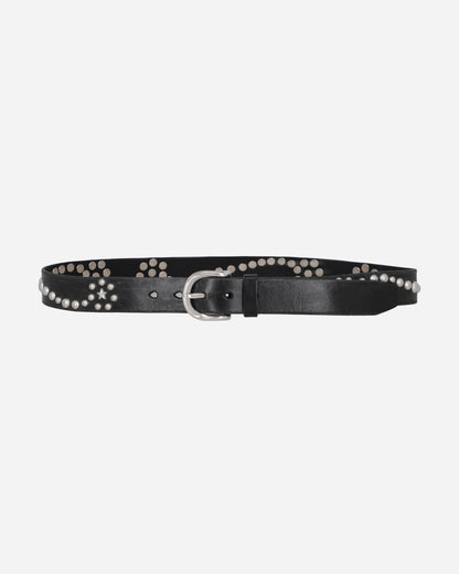 Our Legacy Star Fall Belt Black Bridle Belts Belt A4228SB 001