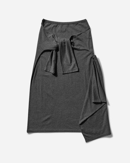 Our Legacy Wmns Sash Skirt Dark Grey Melange Skirts Midi W2256SD 001