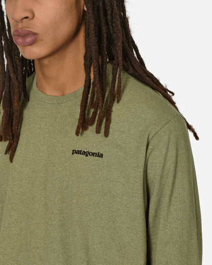 Patagonia M'S L/S P-6 Logo Responsibili-Tee Buckhorn Green T-Shirts Longsleeve 38518 BUGR