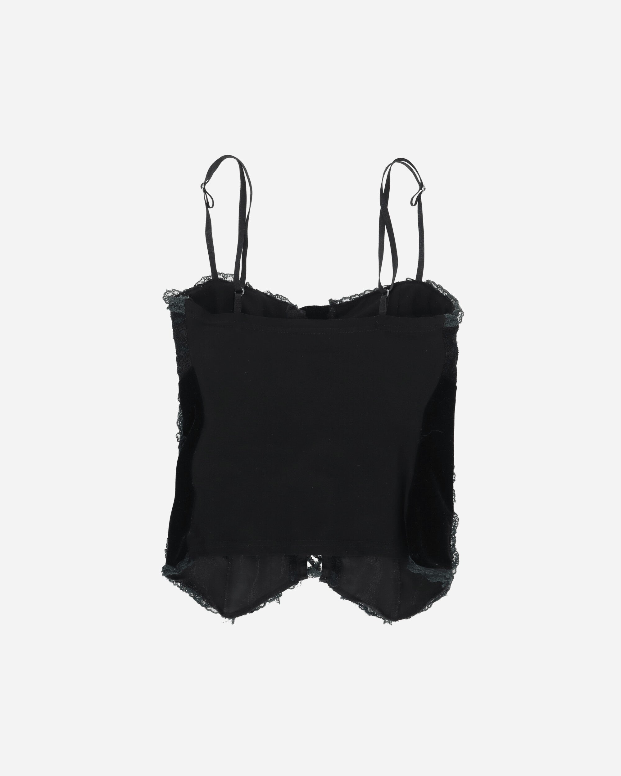 Pezze Vintage Wmns Lingerie Top Black T-Shirts Top 017249 1