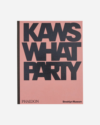 Phaidon Books Kaws: What Party - Black Cover Multicolor Books and Magazines Books 9781838663940 1