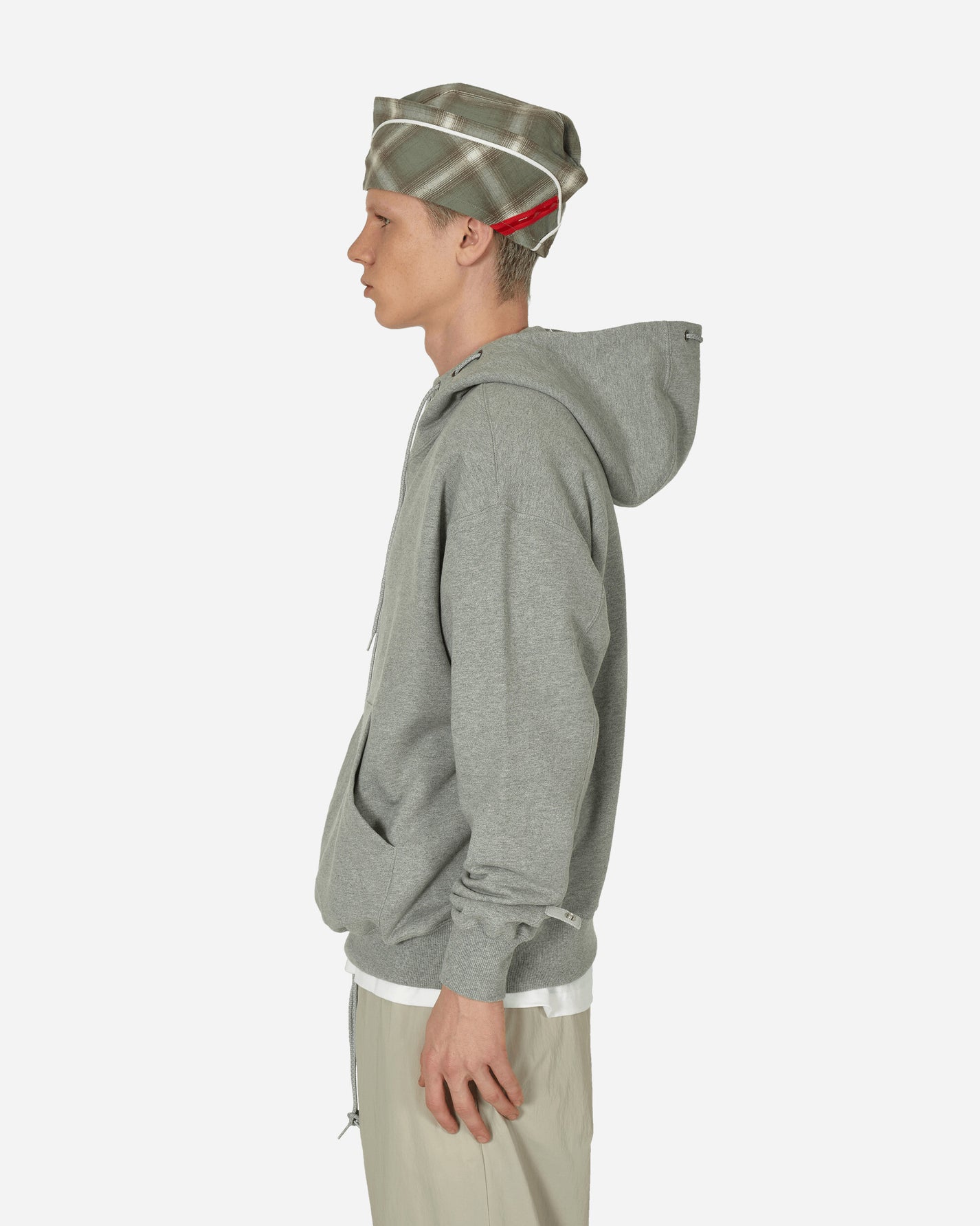 Phingerin String Hoodie Flash Heather Grey Sweatshirts Hoodies PD-232-CS-031 B