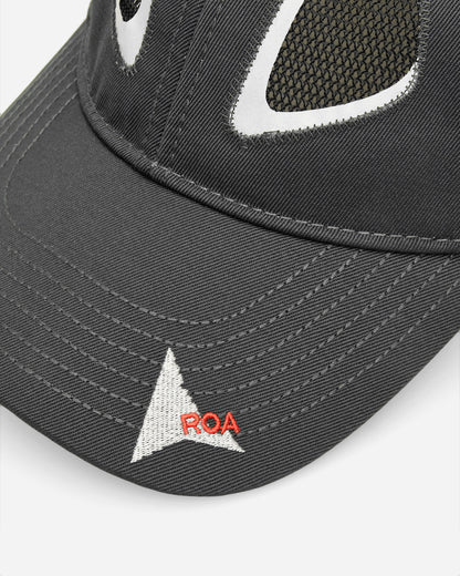 ROA Cap 6 Panel Charcoal Hats Caps RBUW219FA12 GRY0025