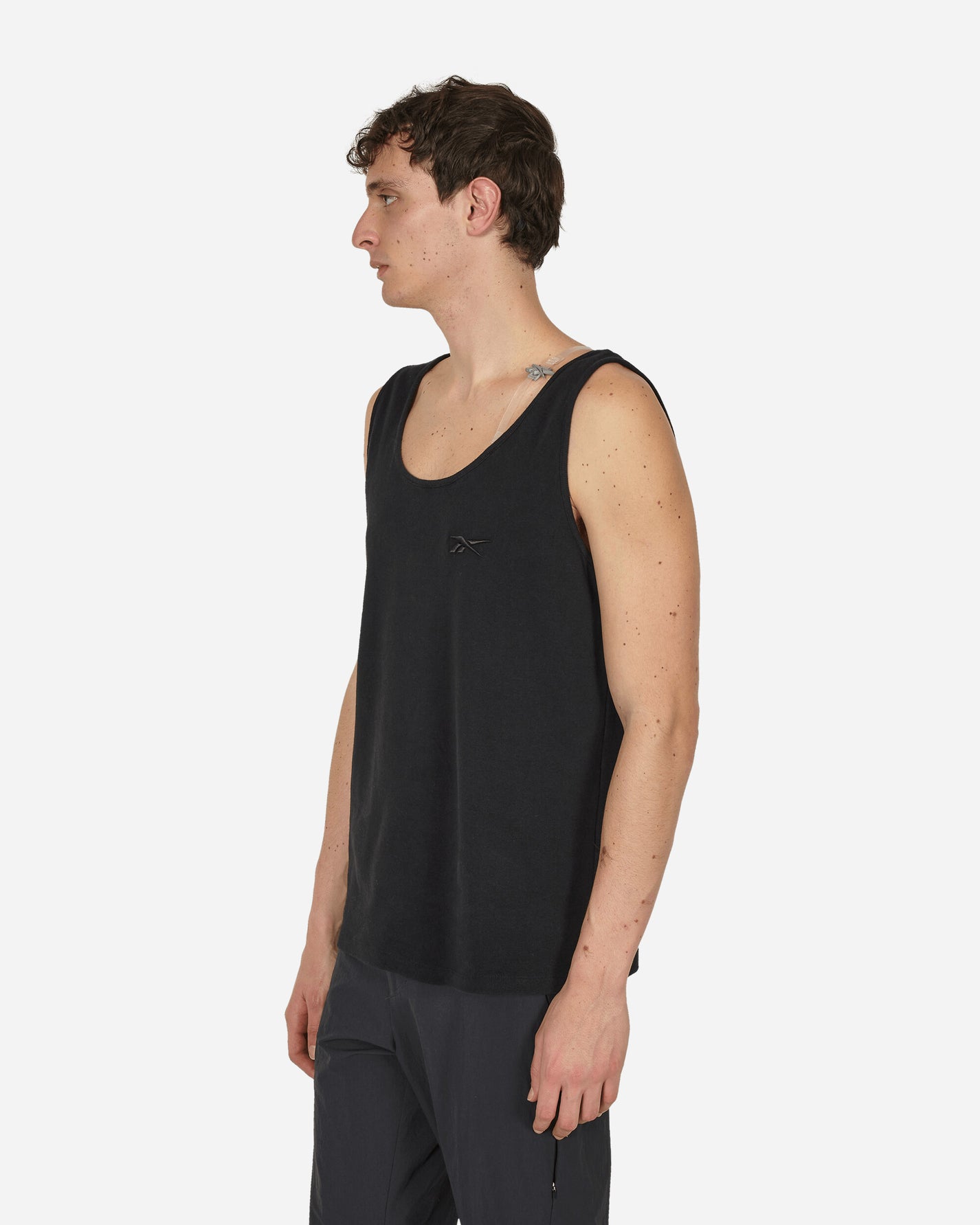 Reebok Tank Top Bra Strap X Machine-A Black T-Shirts Top RMAC001C99JER001