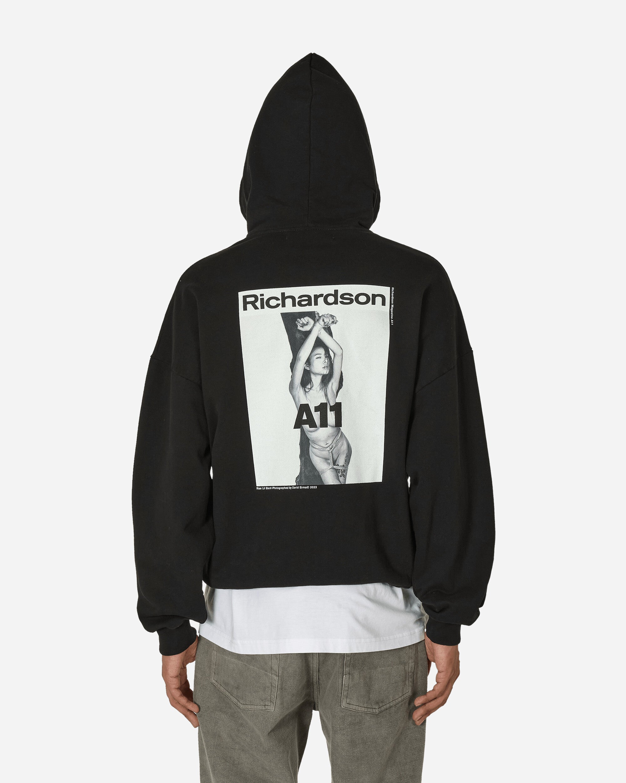 Richardson A11 Hoodie Black T-Shirts Shortsleeve SS240002 BLACK