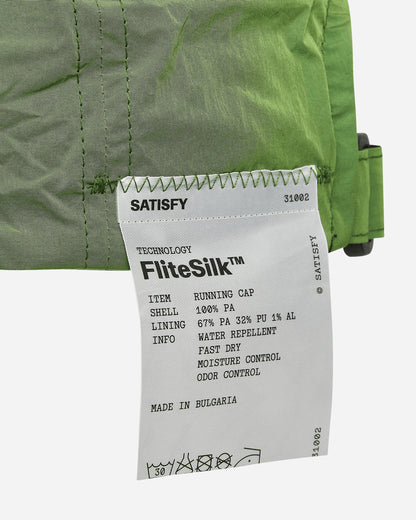 Satisfy Flitesilk Running Cap Green Hats Caps 31002 GR-LSCO