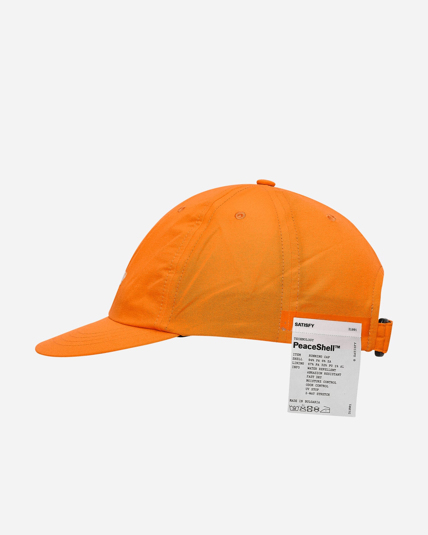 Satisfy Peaceshell Running Cap Orange Hats Caps 31001 OR-SAB