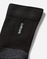 Satisfy Merino Nylon Tube Socks Black Underwear Socks 32002 BK