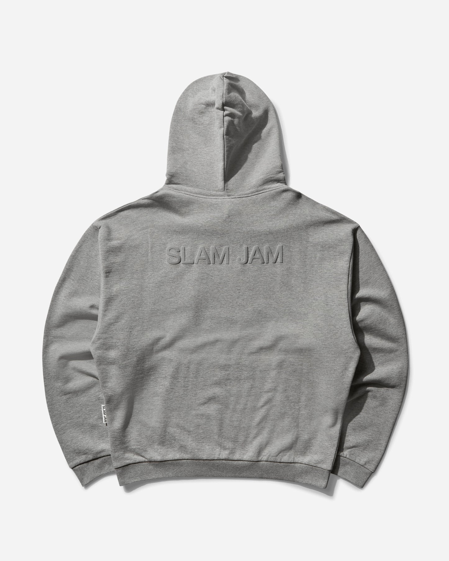 Slam Jam Graphic Hoodie Grey Sweatshirts Hoodies SBMW004JY04 GRY0001