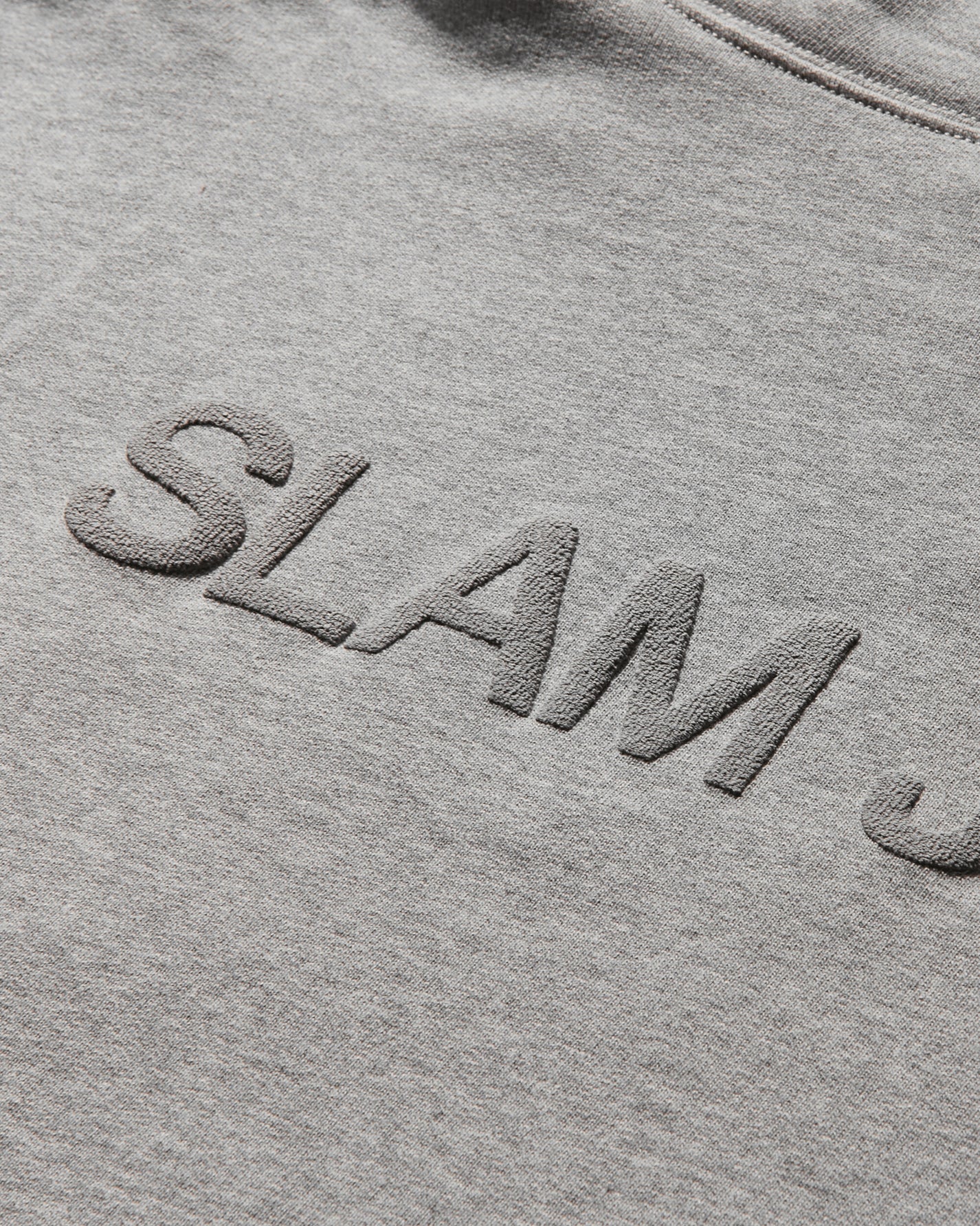 Slam Jam Graphic Hoodie Grey Sweatshirts Hoodies SBMW004JY04 GRY0001