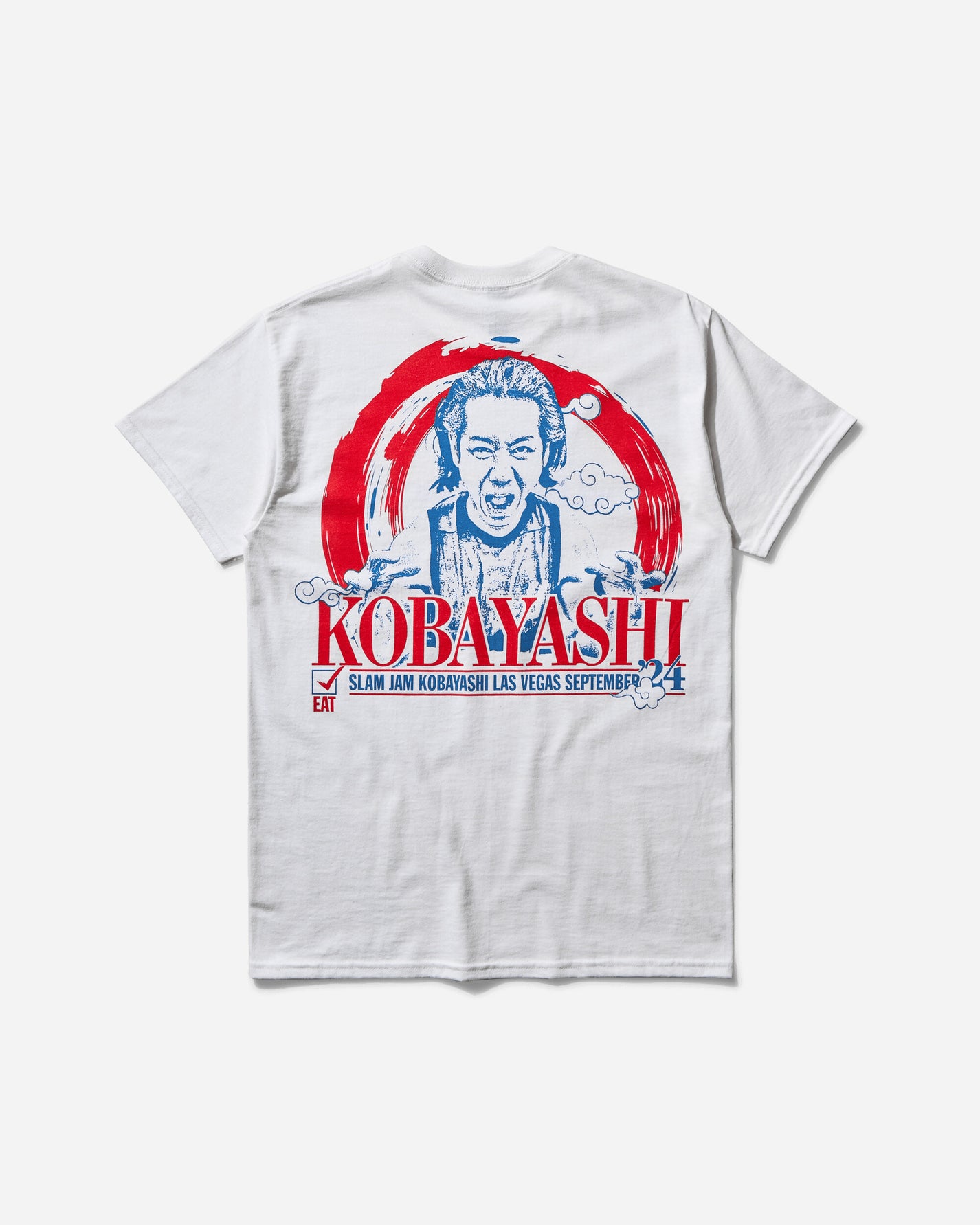 Slam Jam Slam Jam X Kobahyashi Tee White T-Shirts Shortsleeve F24KOBATEE 1