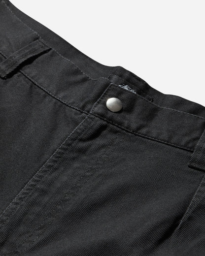 Stüssy Workgear Trouser Twill Black Pants Casual 116625 0001