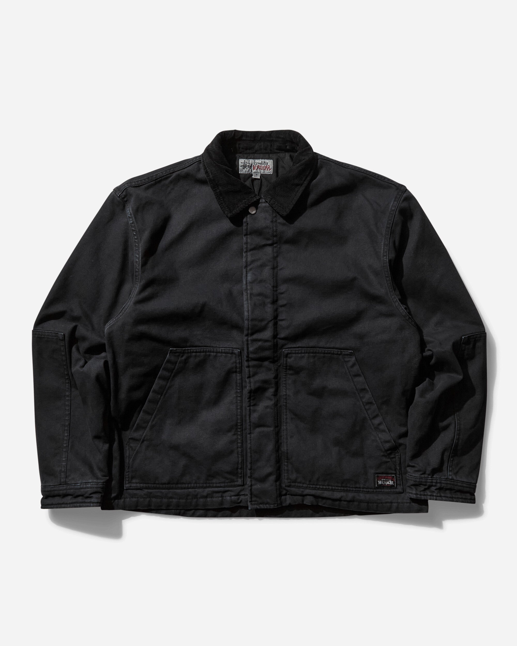 Stüssy Workgear Jacket Black Coats and Jackets Jackets 115785SJ 0001