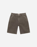 Stüssy Work Short Washed Canvas Brown Shorts Short 112327 1001