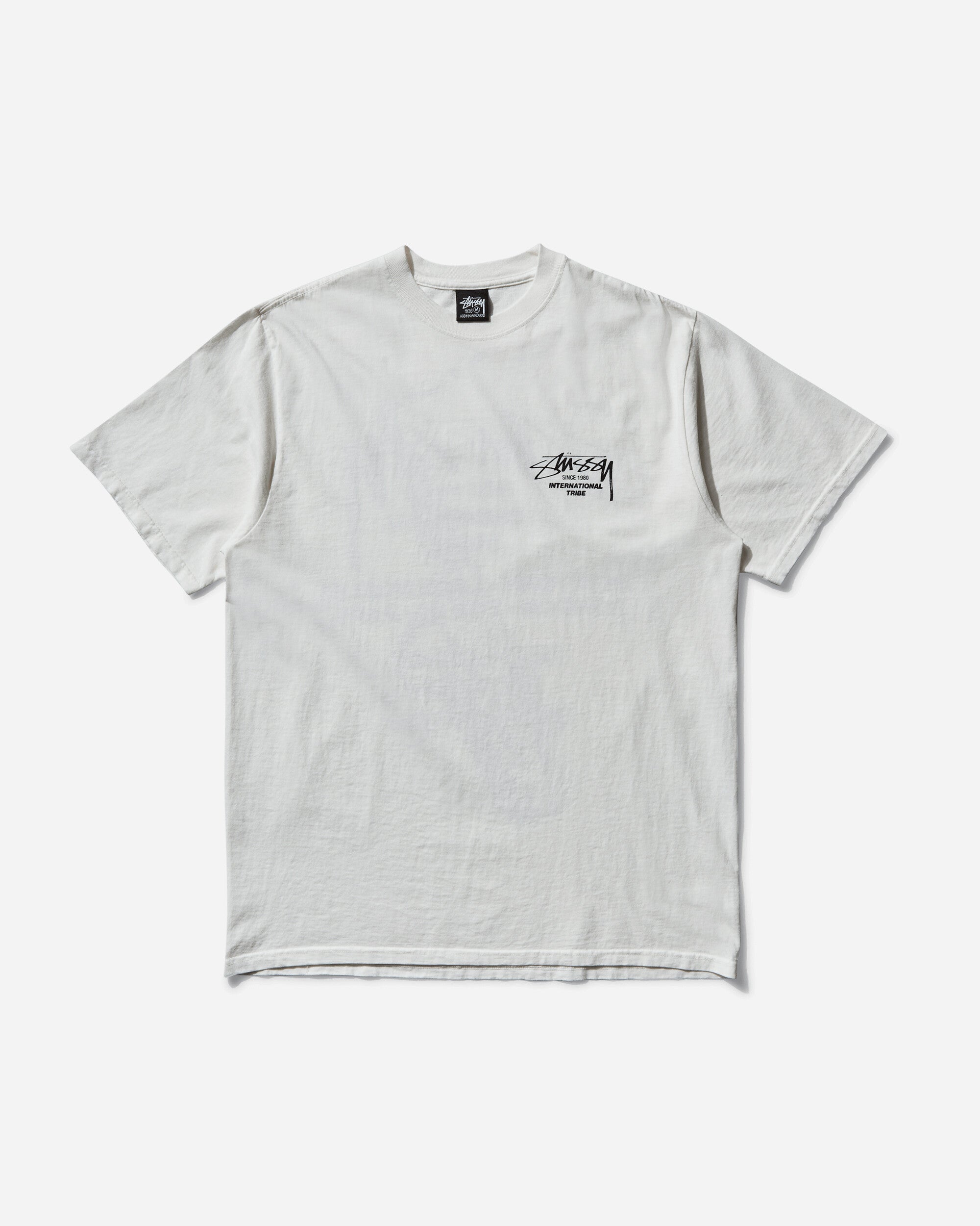 Stüssy Beat Sounds Pig. Dyed Tee Natural T-Shirts Shortsleeve 1905060SJ 1002