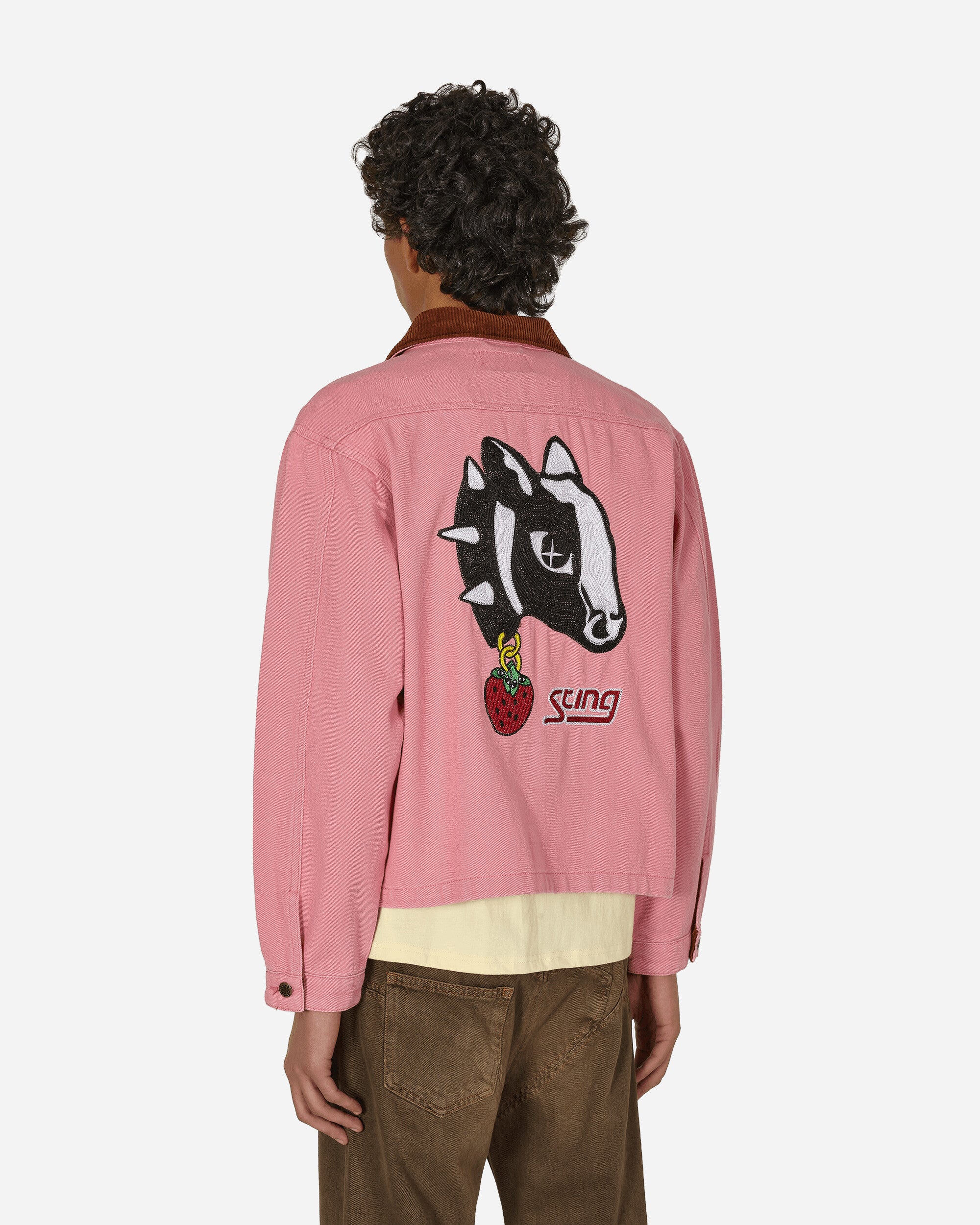 Stingwater Cow Head Jacket Pink Coats and Jackets Jackets COWJKT PNK