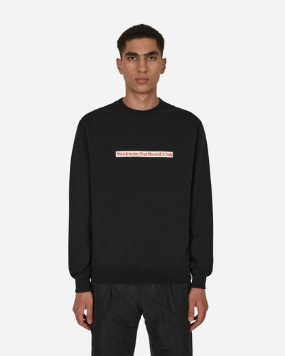 Stockholm (Surfboard) Club Mer Black Sweatshirts Crewneck MU1B90 001