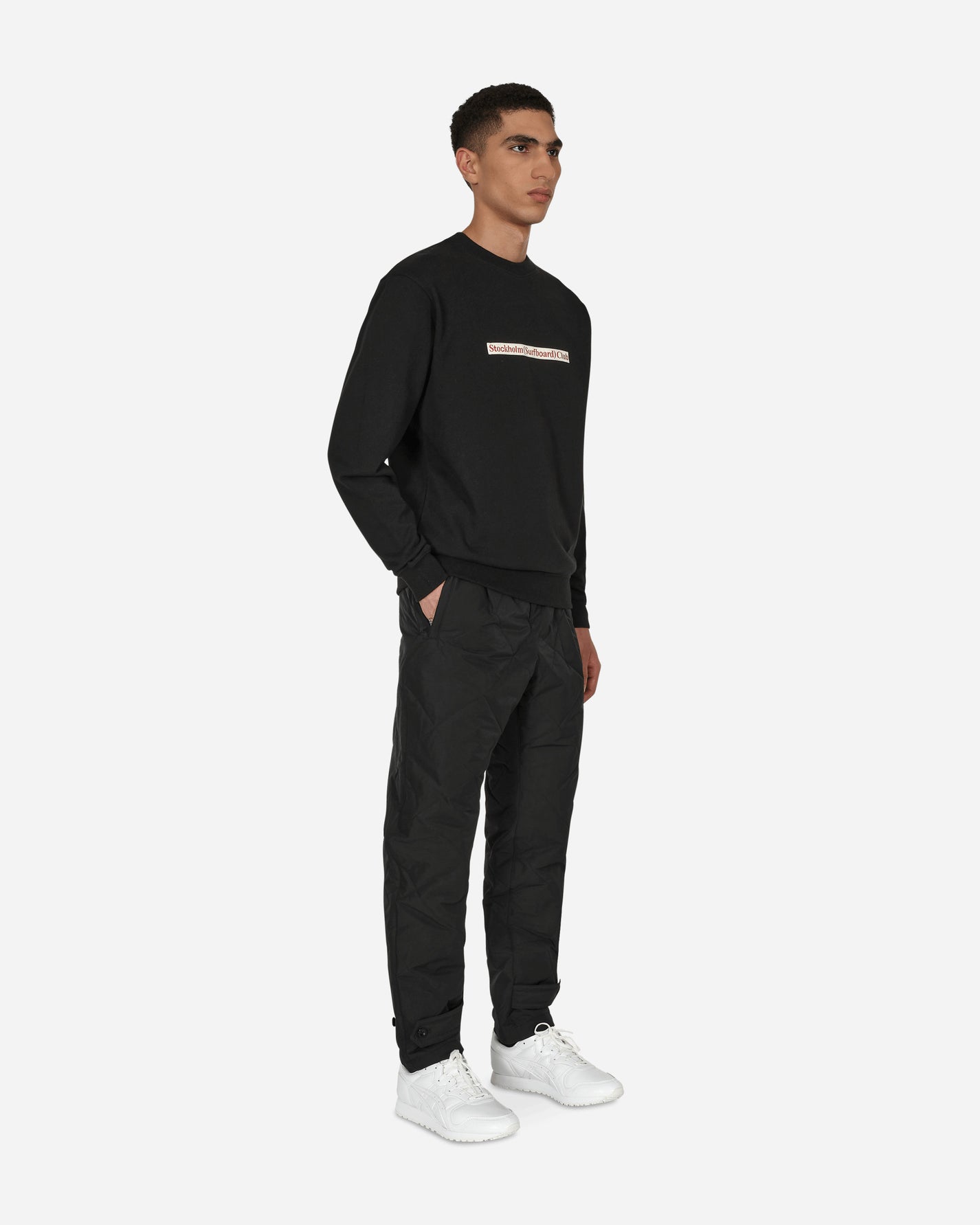 Stockholm (Surfboard) Club Mer Black Sweatshirts Crewneck MU1B90 001