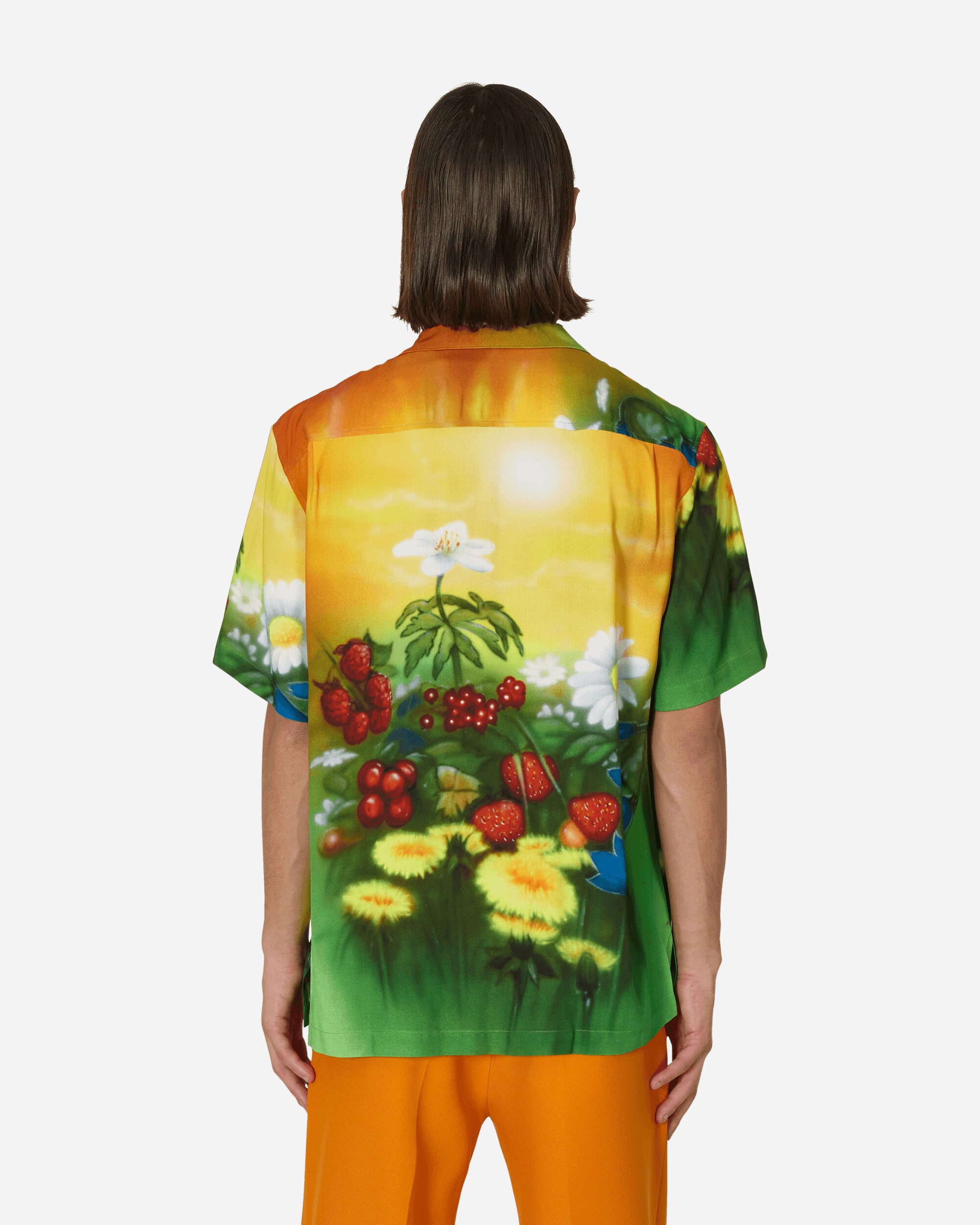 Stockholm (Surfboard) Club Shortsleeve Airbrush Flowers T-Shirts Shortsleeve SM4139 1