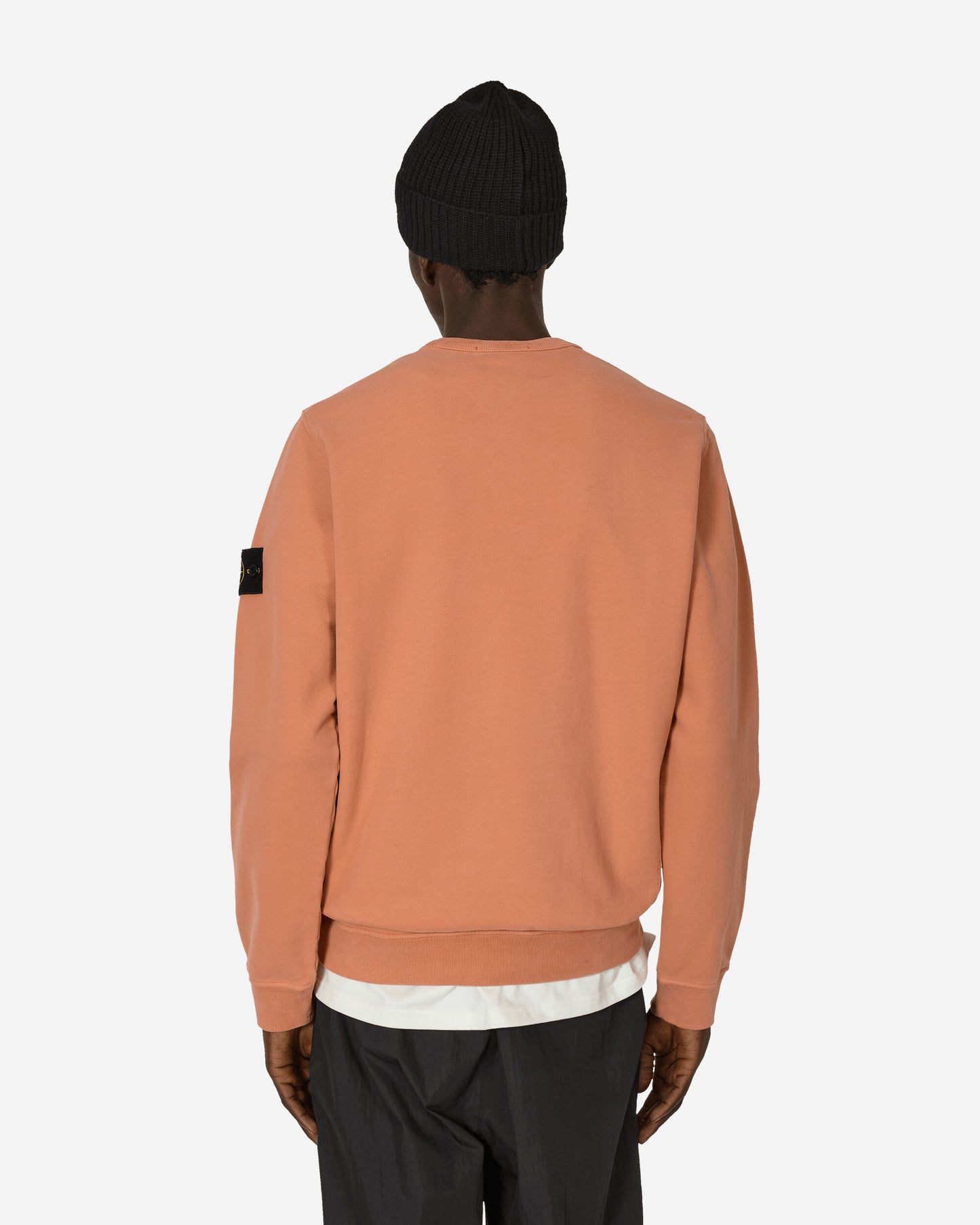 Stone Island Crewneck Sweatshirt Orange Sweatshirts Crewneck 811562420 V0032