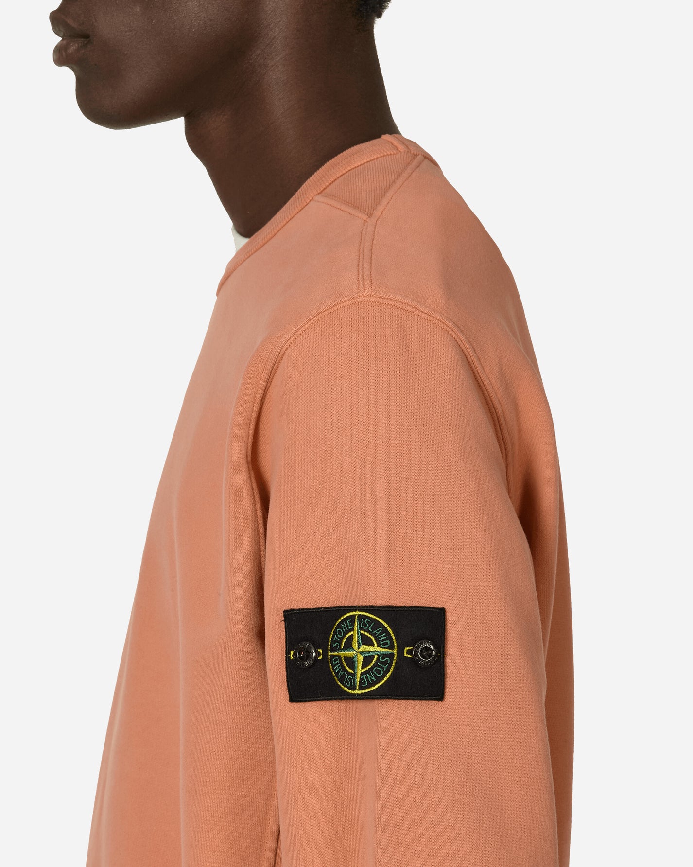 Stone Island Crewneck Sweatshirt Orange Sweatshirts Crewneck 811562420 V0032