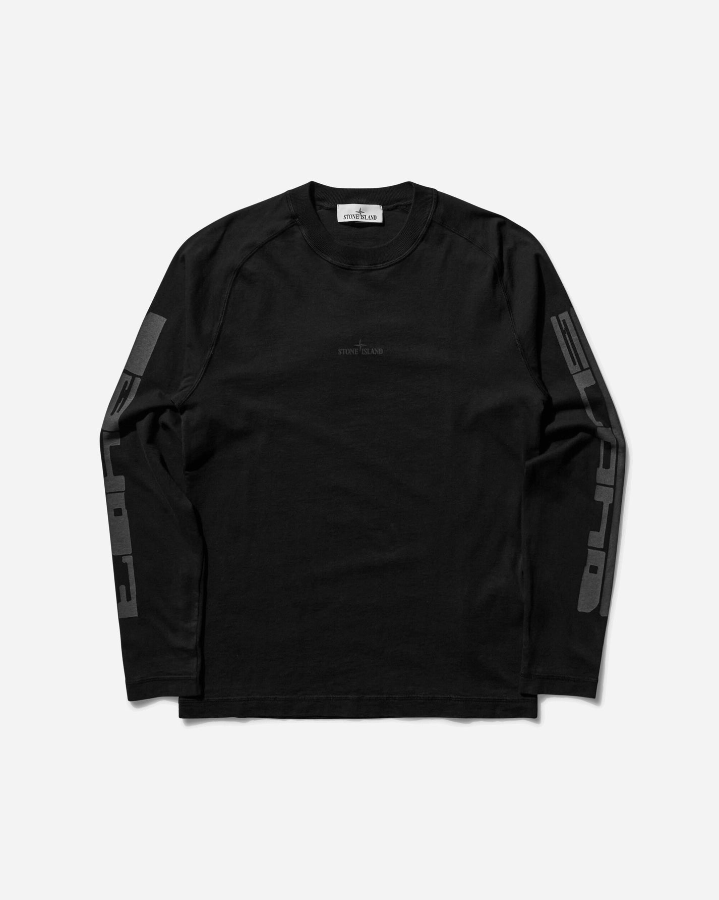 Stone Island Ls T-Shirt Black T-Shirts Longsleeve K1S15-210005-S0082 V0029