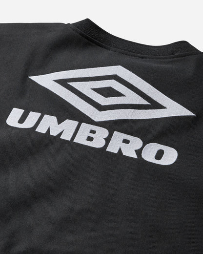 Umbro 1993 Drill Polo Washed Garment Black Burgundy T-Shirts Polo UBMW0156FA110 BLK0022