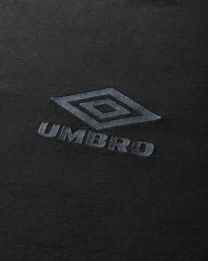 Umbro Og Logo Ls Shirt Washed Black T-Shirts Top UBMW0237JY54 BLK0020