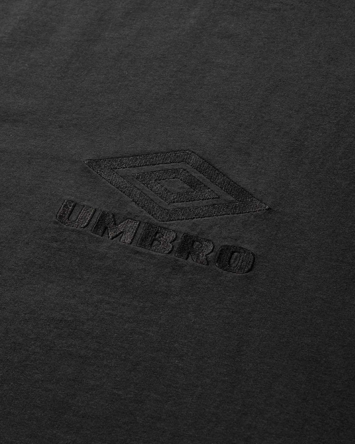 Umbro Og Logo T Shirt Washed Black T-Shirts Top UBMW0238JY55 BLK0020