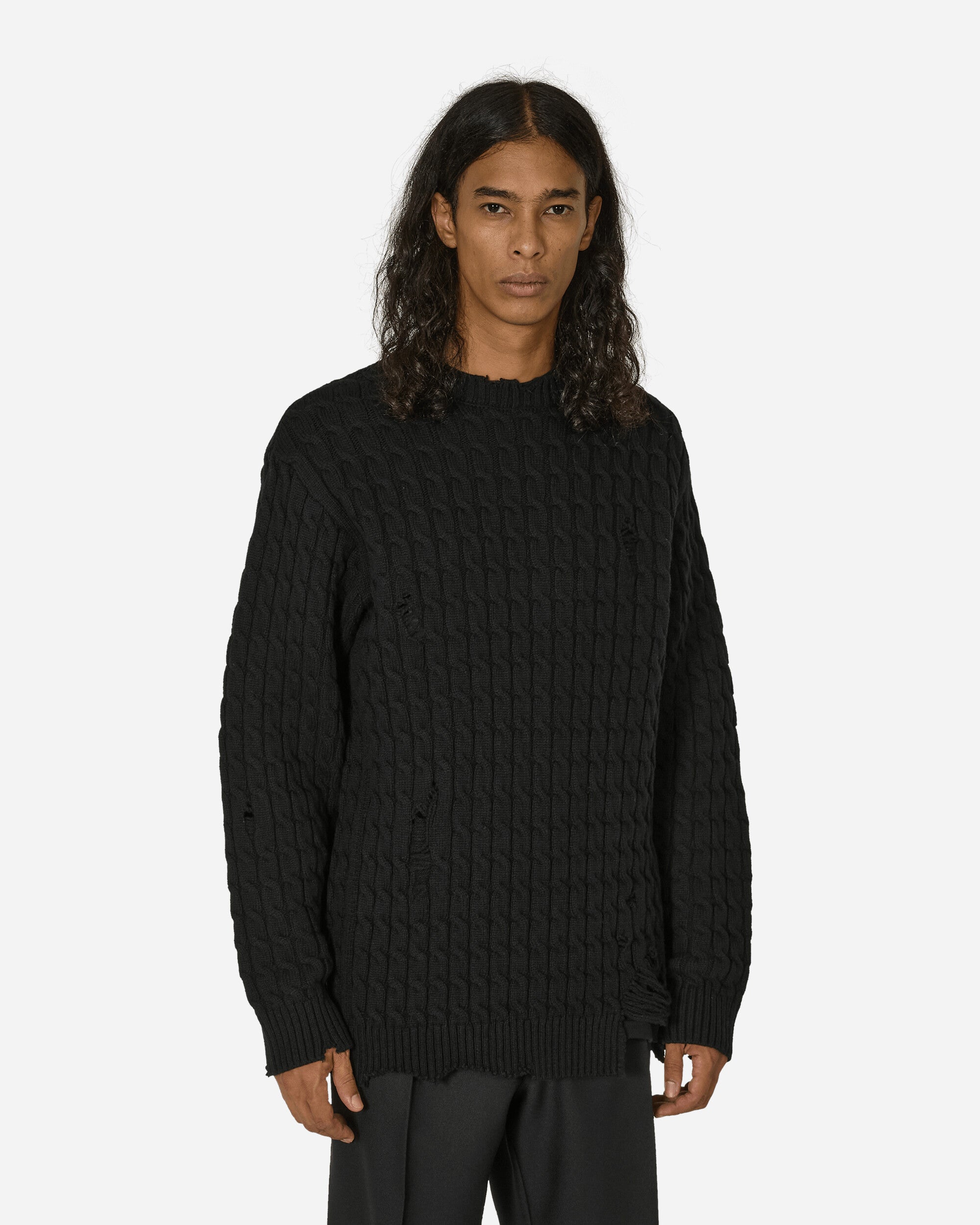 Undercover Knit Black Knitwears Sweaters UP2D4901 BLACK