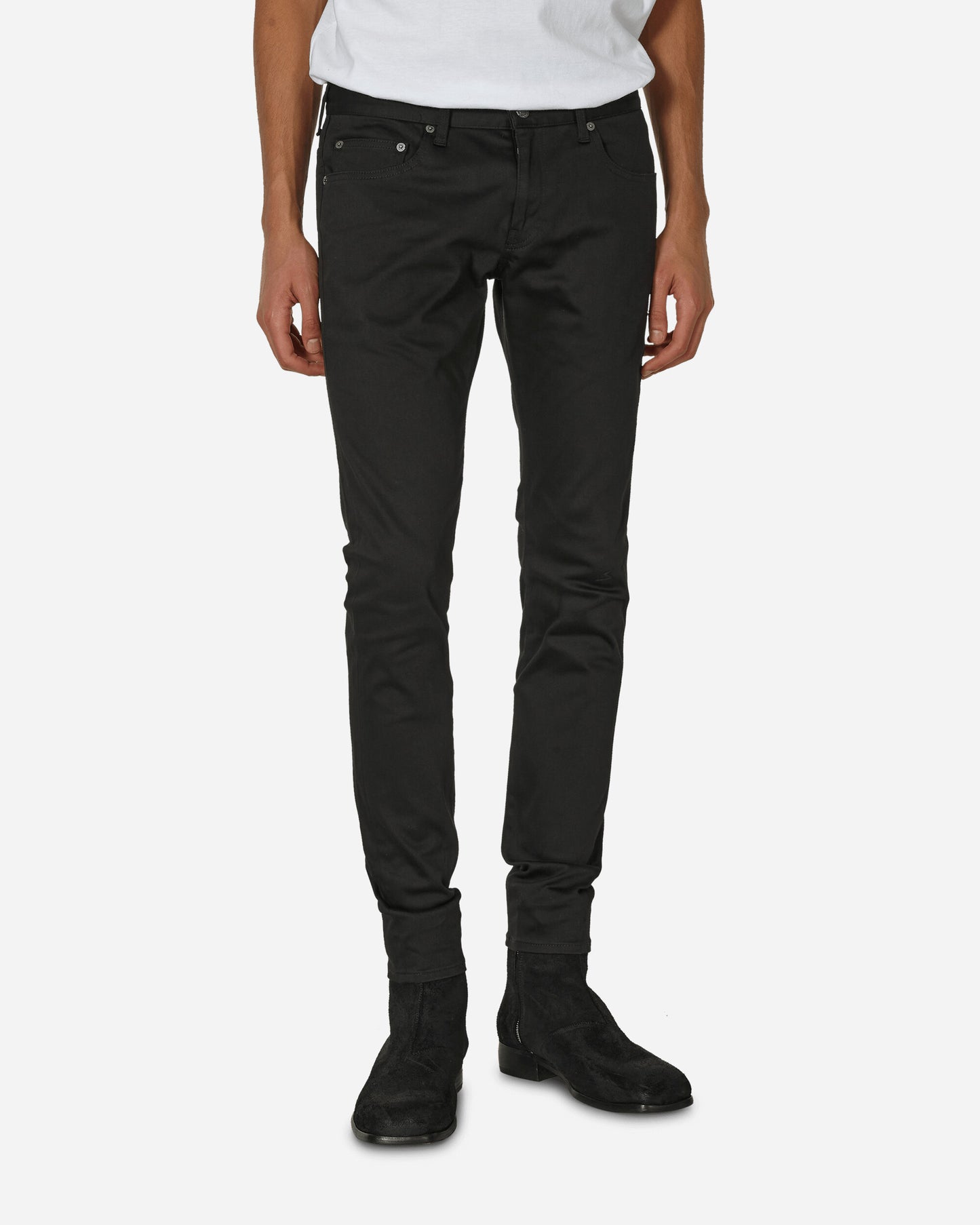 Undercover Bolt 5 Pocket Skinny Pant Black Pants Trousers UC2C9504 1