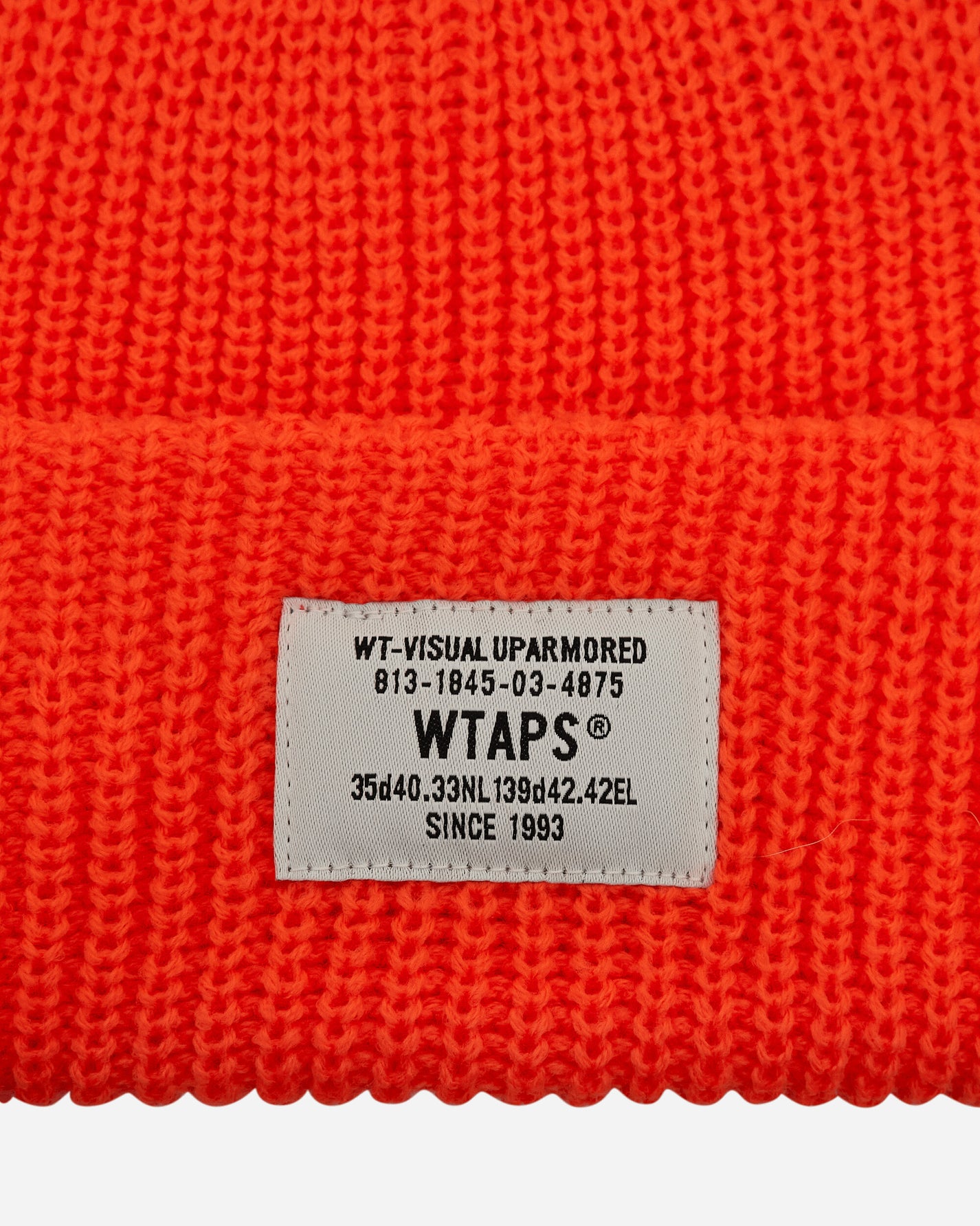 WTAPS Hat 21 Orange Hats Beanies 242MADT-HT01 003