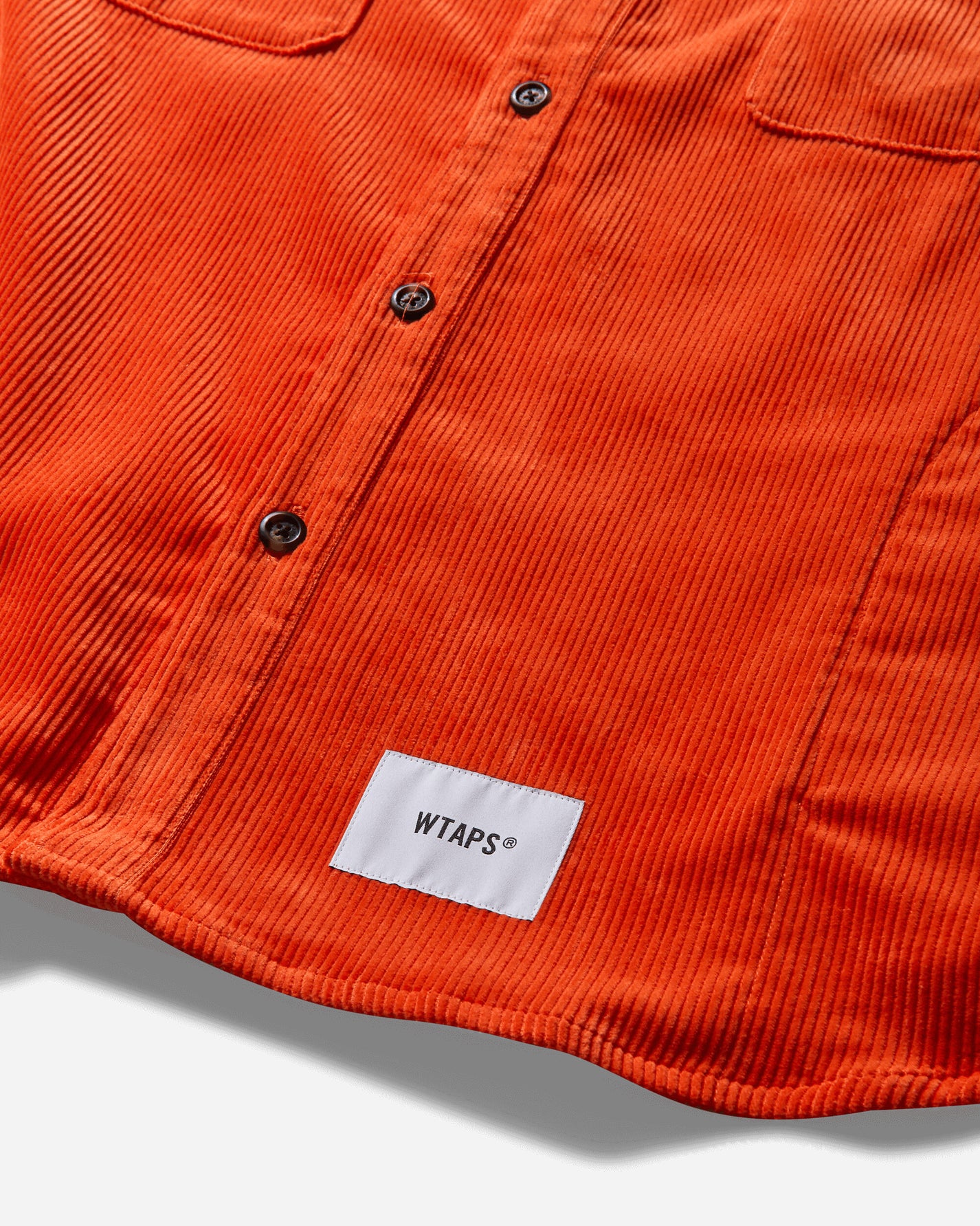 WTAPS Shirts 14 Orange Shirts Longsleeve Shirt 242WVDT-SHM05 001