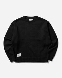 WTAPS Knit 04 Black Knitwears Sweaters 242MADT-KNM04 001